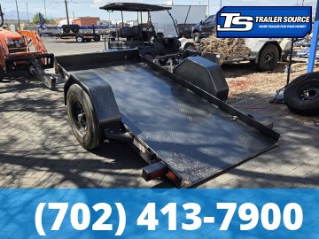 5x10 Diamond C DSA Scissor Lift Tilt Trailer - 7K GVWR -