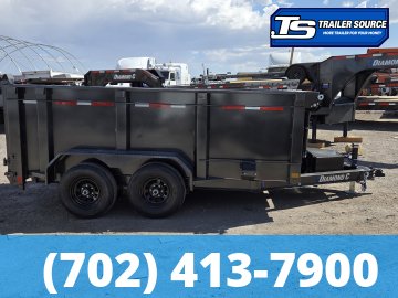 Diamond C MDT 206 6.5x12 ft Dump Trailer 44" Sides 10K GVWR