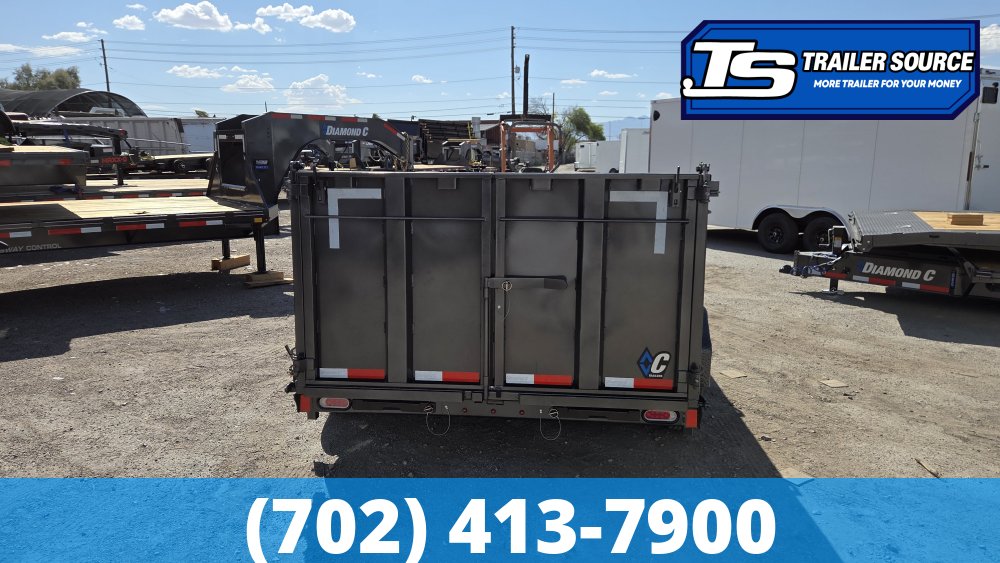 Diamond C MDT 206 6.5x12 ft Dump Trailer 44" Sides 10K GVWR