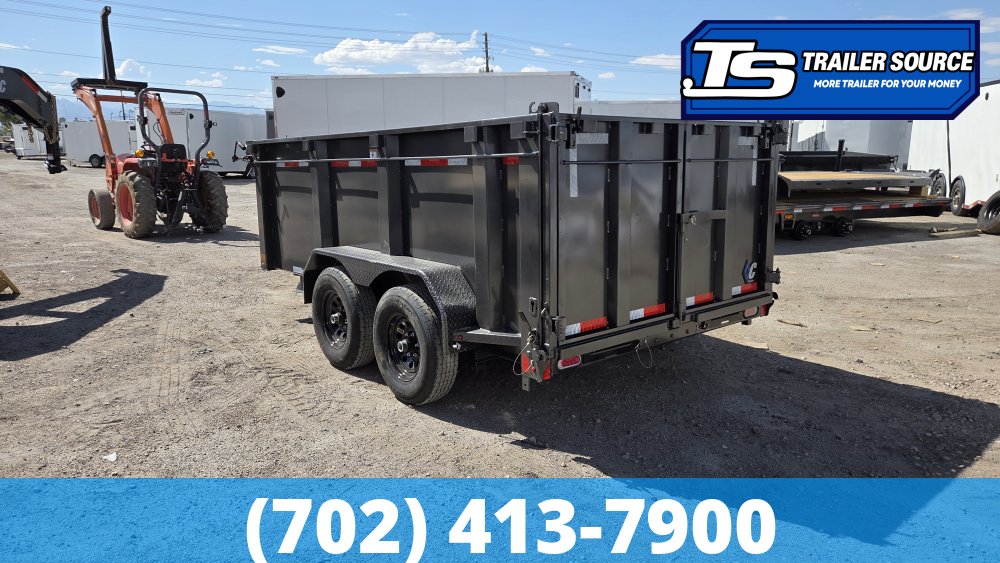 Diamond C MDT 206 6.5x12 ft Dump Trailer 44" Sides 10K GVWR