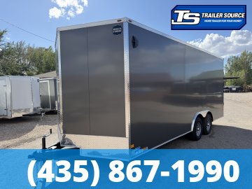 8.5x20 Wells Cargo Fast Trac Deluxe Enclosed Cargo Trailer - 7'6" Interior - 7K GVWR - .080 PolyCor, Dovetail