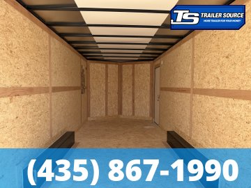 8.5x20 Wells Cargo Fast Trac Deluxe Enclosed Cargo Trailer - 7'6" Interior - 7K GVWR - .080 PolyCor, Dovetail