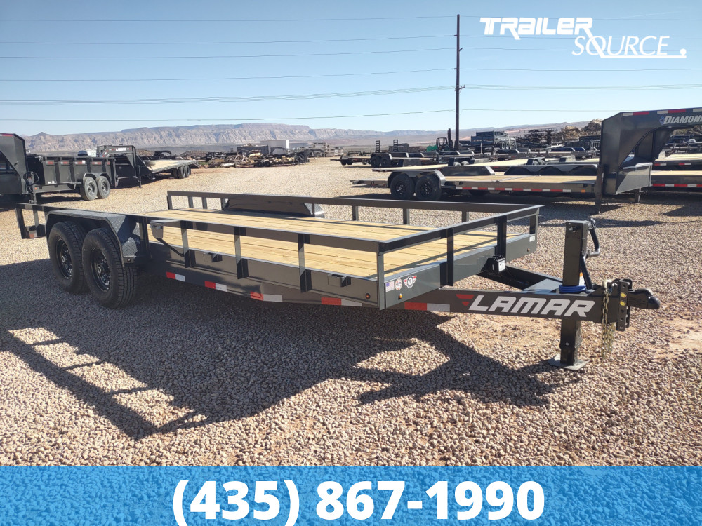 7x20 Lamar UC Utility 14K  Tandem Axle Utility