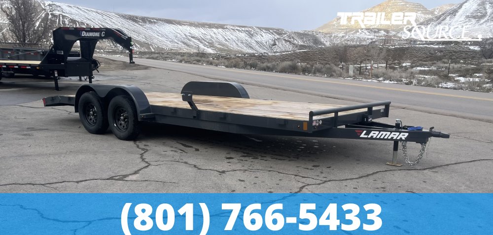 7x20 Lamar Car Hauler 7K Car Hauler Trailer