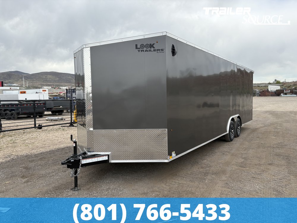 8.5x26 Look Element SE 7'0" Interior 10K Tandem Axle Enclosed Cargo