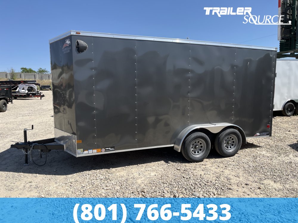 7x16 American Hauler Arrow Deluxe 7'0" 7K Tandem Axle Enclosed Cargo