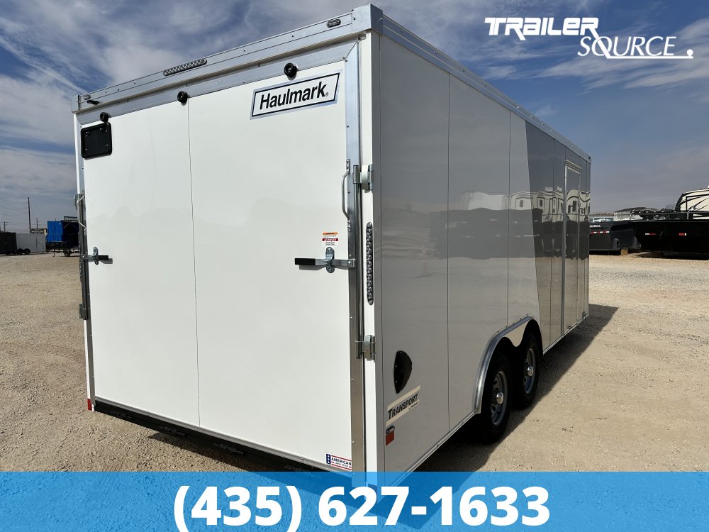 8.5x20 Haulmark Transport 7'0" Interior 10K Tandem Axle Enclosed Cargo
