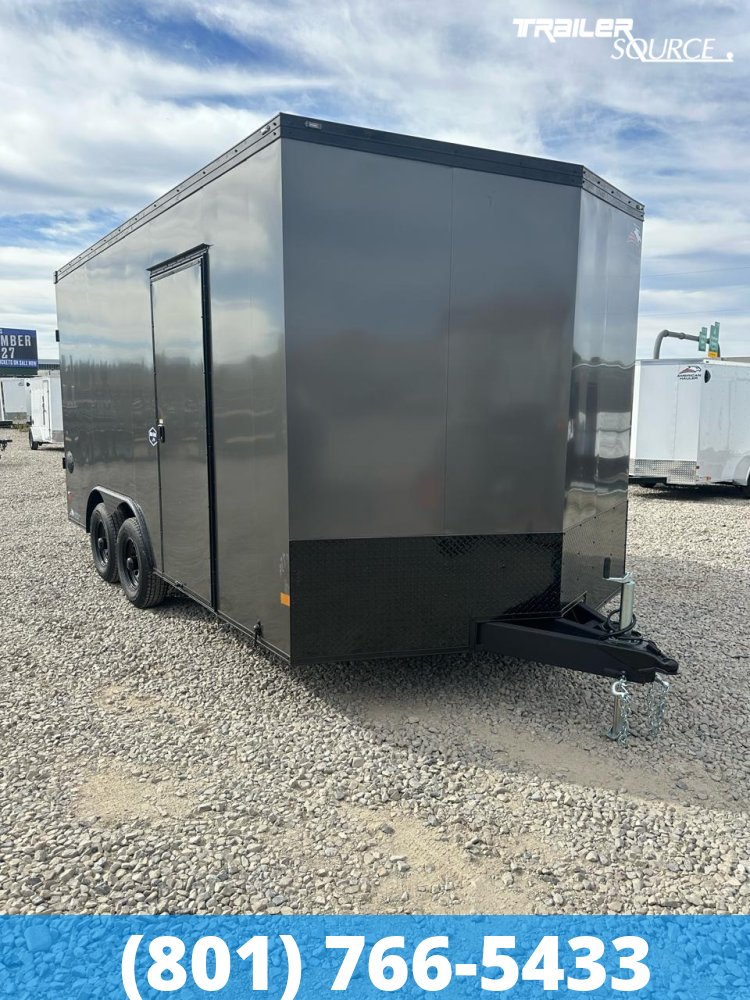 8.5x16 American Hauler Night Hawk 7'6" 10K Tandem Axle Enclosed Cargo