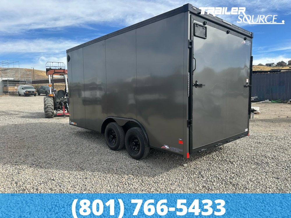 8.5x16 American Hauler Night Hawk 7'6" 10K Tandem Axle Enclosed Cargo