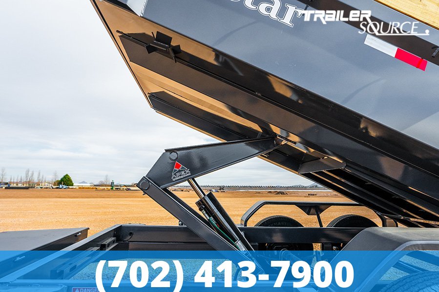 6x12 Norstar Iron Bull DCB 20" Sides 10K Dump Trailer