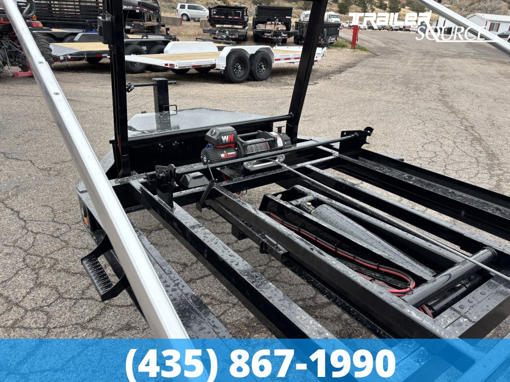 7x14 Maxx-D ROX Bumper Pull Roll Off Trailer 14K