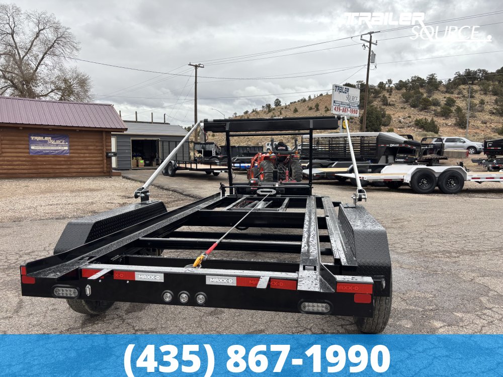 7x14 Maxx-D ROX Bumper Pull Roll Off Trailer 14K