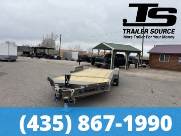 7x20 Diamond C HDT 207 Tilt Trailer - 15.5K GVWR - 14 Ply Tires