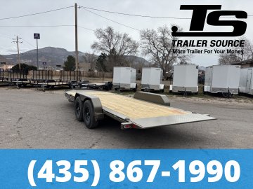 7x20 Diamond C HDT 207 Tilt Trailer - 15.5K GVWR - 14 Ply Tires