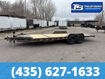 7x20 Diamond C HDT 207 Tilt Trailer - 15.5K GVWR - 14 Ply Tires