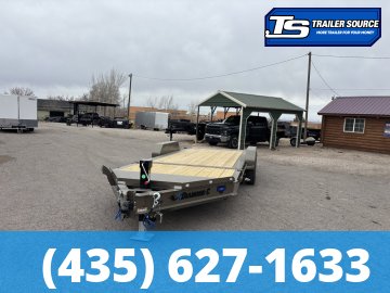 7x20 Diamond C HDT 207 Tilt Trailer - 15.5K GVWR - 14 Ply Tires