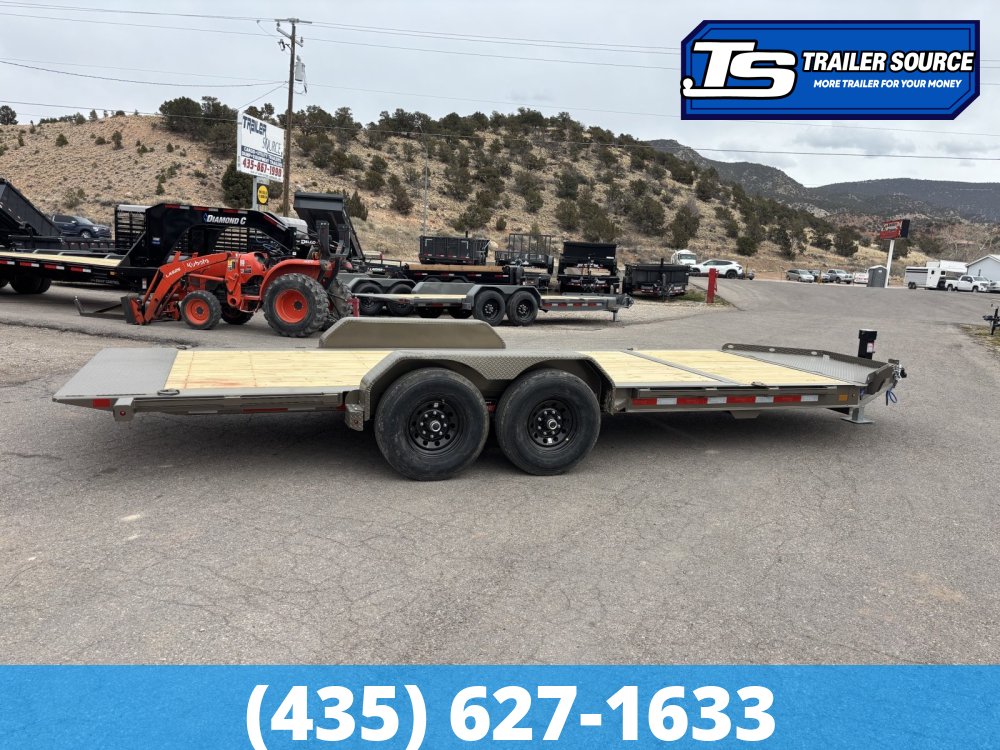 7x20 Diamond C HDT 207 Tilt Trailer - 15.5K GVWR - 14 Ply Tires