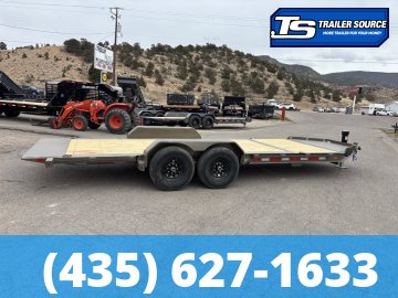 7x20 Diamond C HDT 207 Tilt Trailer - 15.5K GVWR - 14 Ply Tires