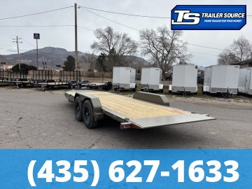 7x20 Diamond C HDT 207 Tilt Trailer - 15.5K GVWR - 14 Ply Tires