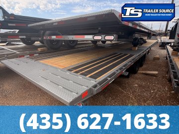 8.5x35 Diamond C FMAX-HDT 210 Gooseneck Hydraulic Dovetail Equipment Trailer - 25K GVWR -