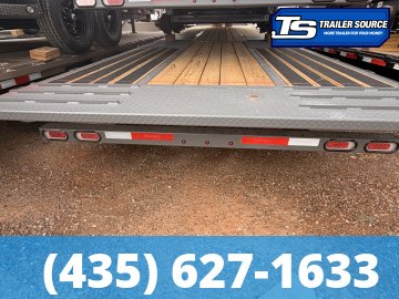 8.5x35 Diamond C FMAX-HDT 210 Gooseneck Hydraulic Dovetail Equipment Trailer - 25K GVWR -