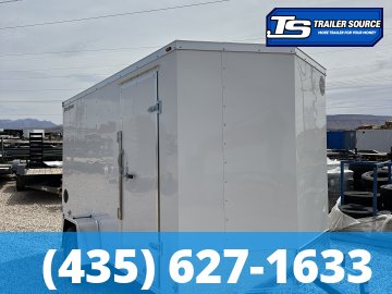 6x12 Wells Cargo FastTrac Enclosed Cargo Trailer - 6'6" Interior - 3.5K GVWR - Barn Doors