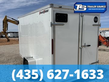 6x12 Wells Cargo FastTrac Enclosed Cargo Trailer - 6'6" Interior - 3.5K GVWR - Barn Doors