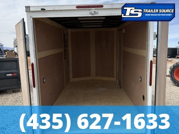 6x12 Wells Cargo FastTrac Enclosed Cargo Trailer - 6'6" Interior - 3.5K GVWR - Barn Doors