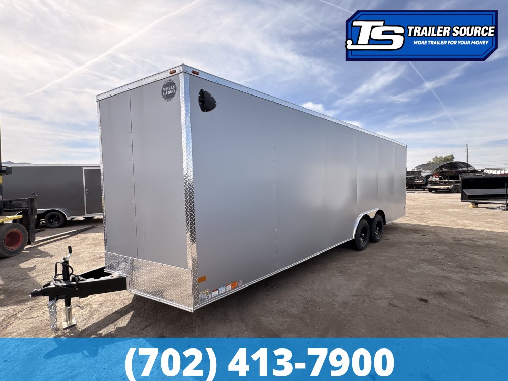 8.5x24 Wells Cargo  Enclosed Cargo