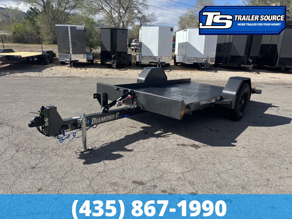 6.5x12 Diamond C DSA Scissor Lift Tilt Trailer - 7K GVWR -