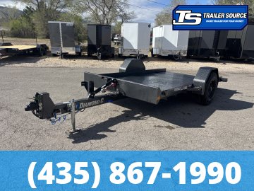 6.5x12 Diamond C DSA Scissor Lift Tilt Trailer - 7K GVWR -