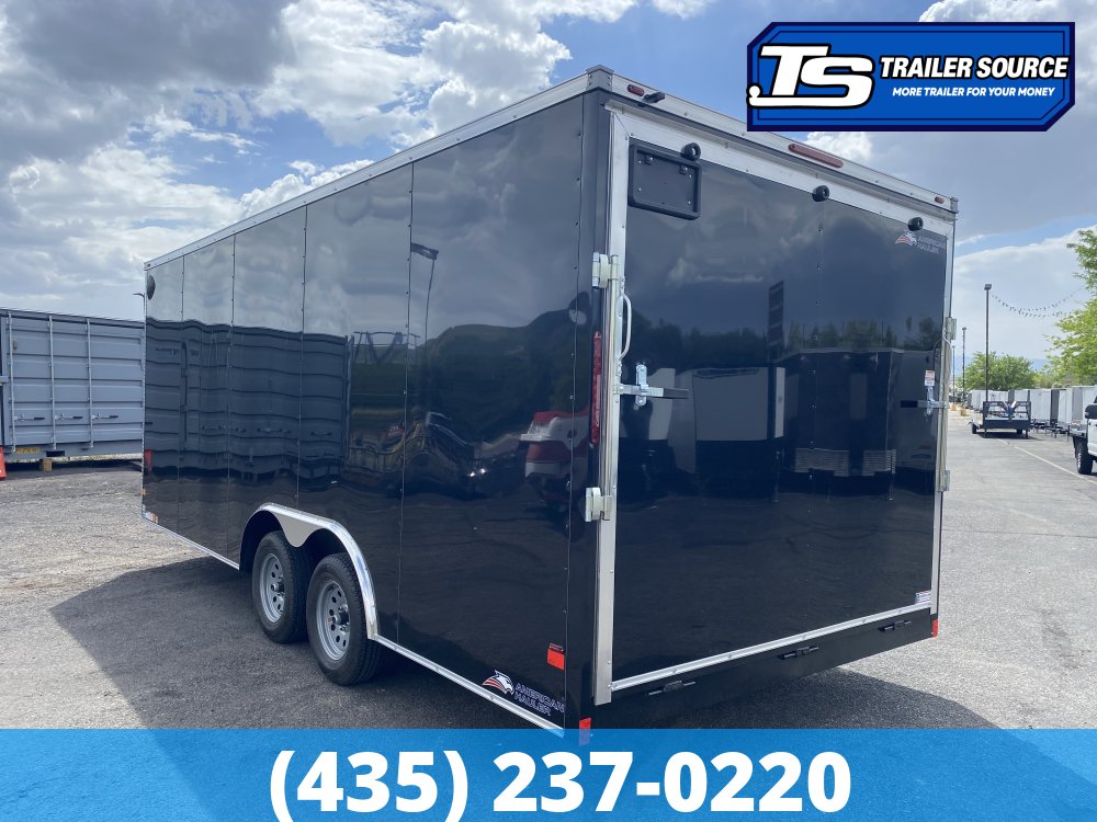 8.5x20 American Hauler Arrow Enclosed Cargo Trailer - 7'0" Interior - 7K GVWR - Ramp Door