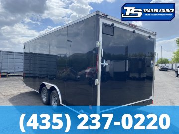 8.5x20 American Hauler Arrow Enclosed Cargo Trailer - 7'0" Interior - 7K GVWR - Ramp Door