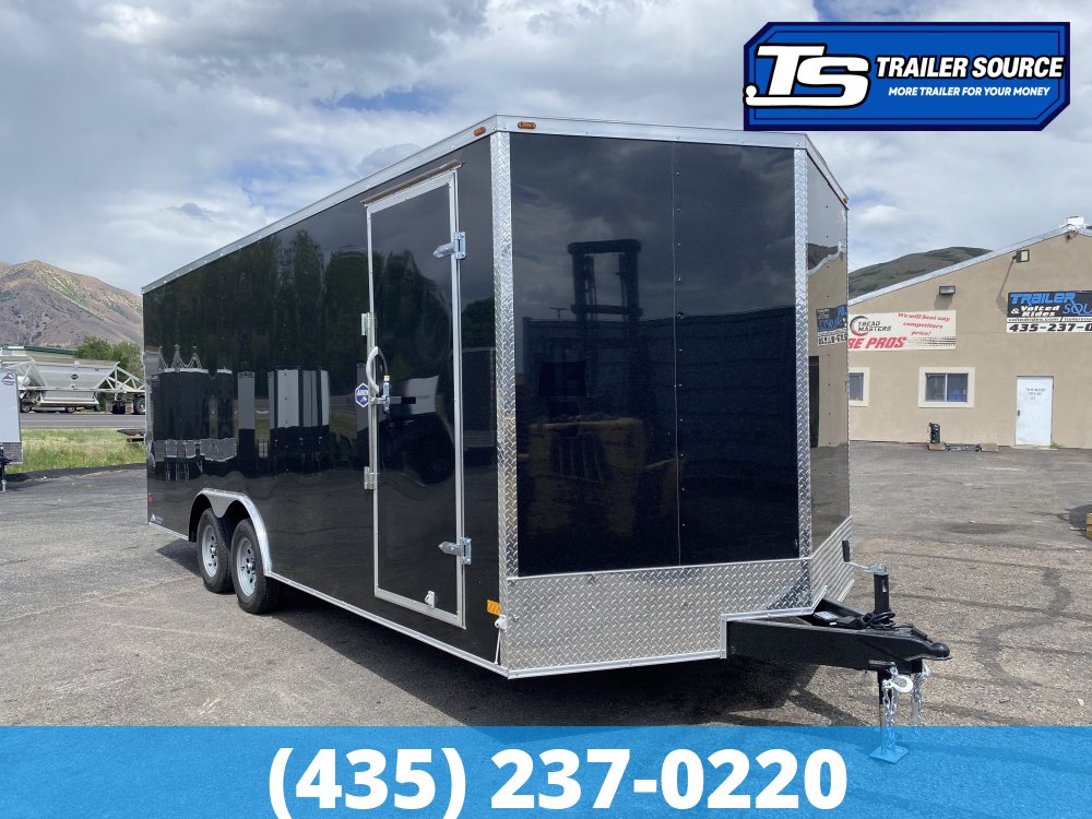 8.5x20 American Hauler Arrow Enclosed Cargo Trailer - 7'0" Interior - 7K GVWR - Ramp Door