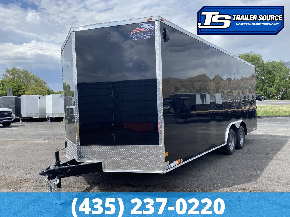 8.5x20 American Hauler Arrow Enclosed Cargo Trailer - 7'0" Interior - 7K GVWR - Ramp Door