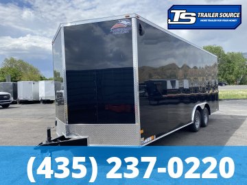 8.5x20 American Hauler Arrow Enclosed Cargo Trailer - 7'0" Interior - 7K GVWR - Ramp Door