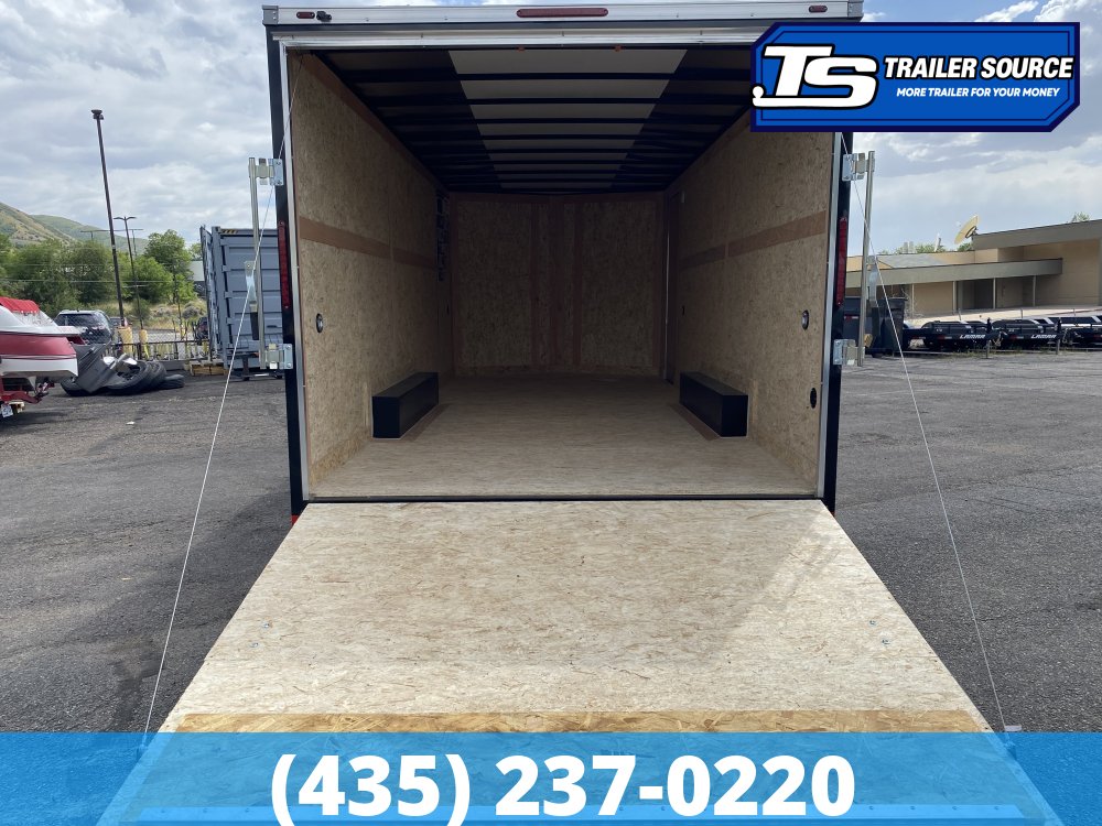 8.5x20 American Hauler Arrow Enclosed Cargo Trailer - 7'0" Interior - 7K GVWR - Ramp Door