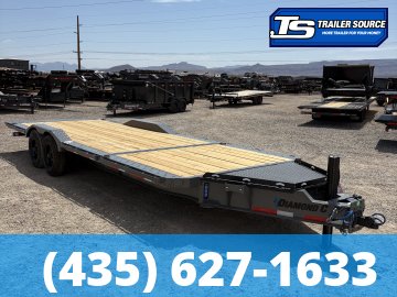 7x24 Diamond C HXD 210 Tilt Trailer - 23K GVWR - ABS Brakes, Hydraulic Jack(s)
