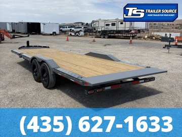 7x24 Diamond C HXD 210 Tilt Trailer - 23K GVWR - ABS Brakes, Hydraulic Jack(s)