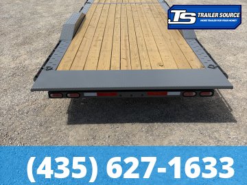 7x24 Diamond C HXD 210 Tilt Trailer - 23K GVWR - ABS Brakes, Hydraulic Jack(s)