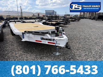 8.5x22 Diamond C HXD 207 Wide Body w/ Drive Over Fenders Tilt