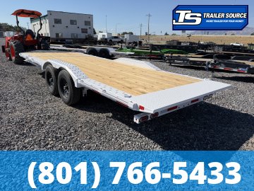 8.5x22 Diamond C HXD 207 Wide Body w/ Drive Over Fenders Tilt Trailer - 15.5K GVWR -
