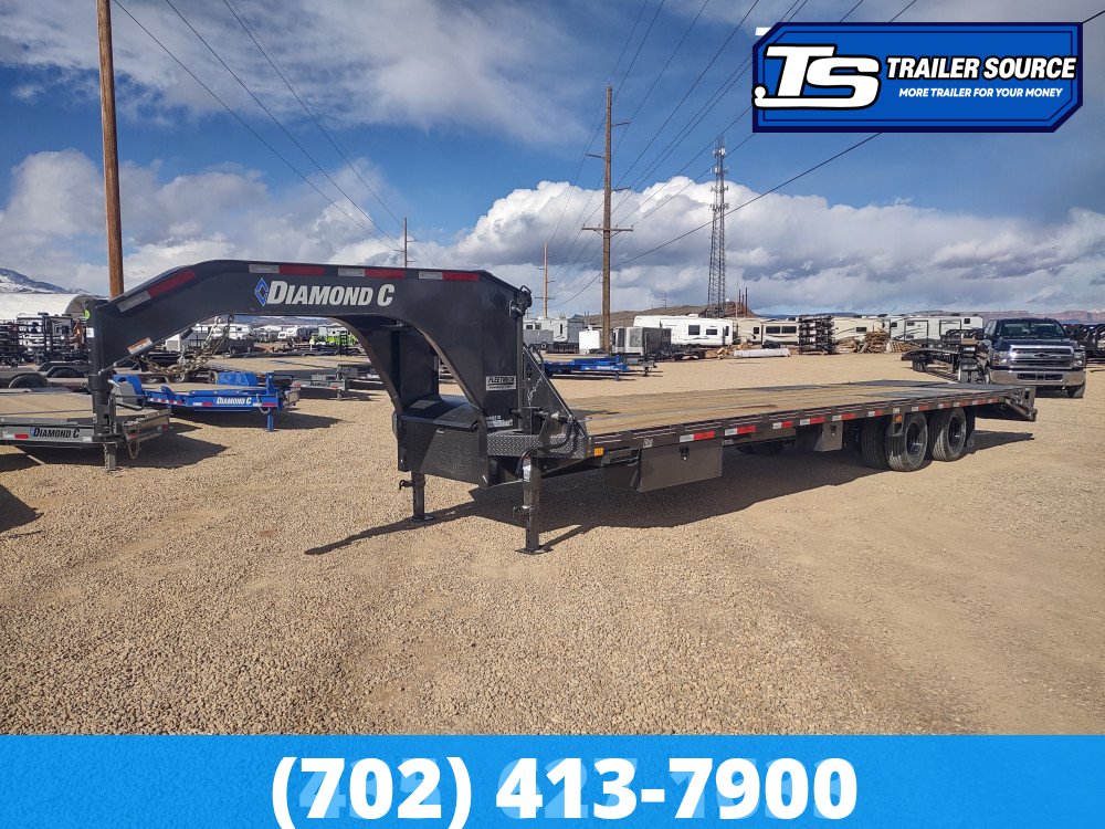 8.5'x32' Diamond C FMAX-HDT 212 Scissor Lift Tilt