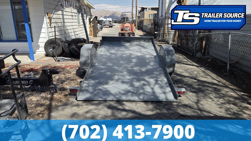 6.5x12 Diamond C DSA Scissor Lift Tilt Trailer - 7K GVWR -