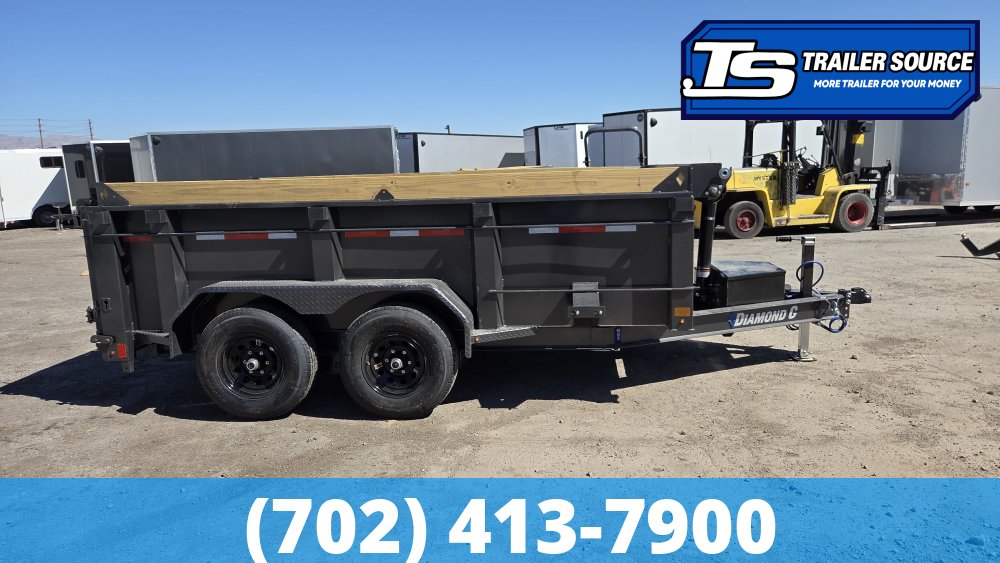 Diamond C MDT 206 6.5x12 ft Dump Trailer 32" Sides 10K GVWR