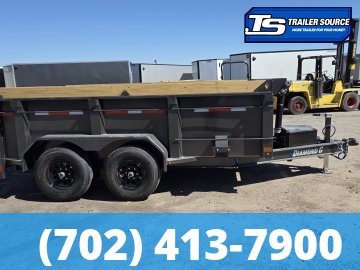 Diamond C MDT 206 6.5x12 ft Dump Trailer 32" Sides 10K GVWR