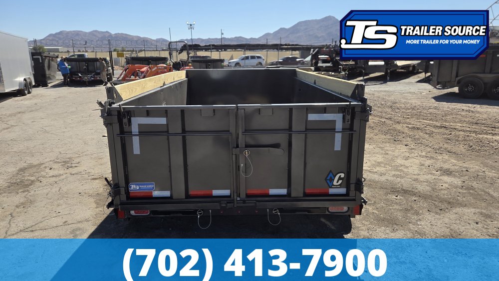 Diamond C MDT 206 6.5x12 ft Dump Trailer 32" Sides 10K GVWR