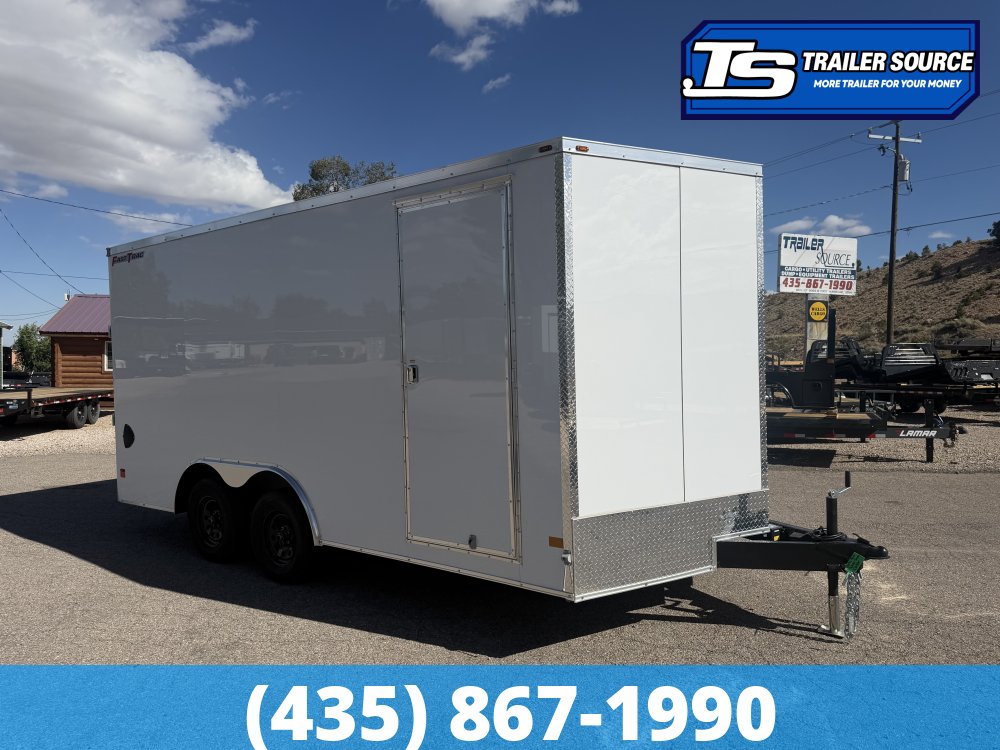 8.5x16 Wells Cargo Fast Trac Deluxe Enclosed Cargo