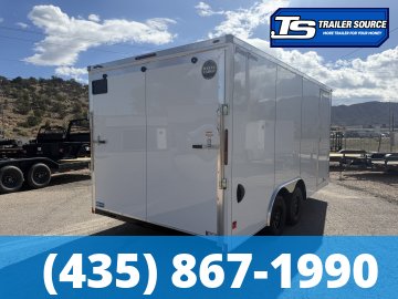8.5x16 Wells Cargo Fast Trac Deluxe Enclosed Cargo Trailer - 7'0" Interior - 7K GVWR - Dovetail