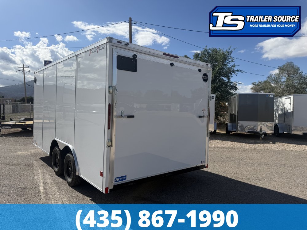 8.5x16 Wells Cargo Fast Trac Deluxe Enclosed Cargo Trailer - 7'0" Interior - 7K GVWR - Dovetail